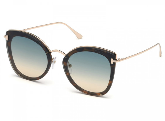 Tom Ford FT0657 53P Havana/Green