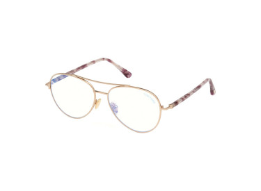 Tom Ford FT5684-B 28A Shiny Rose Gold/Smoke 55mm