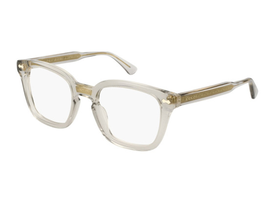 Gucci GG0184O 005 Transparent Grey 50mm