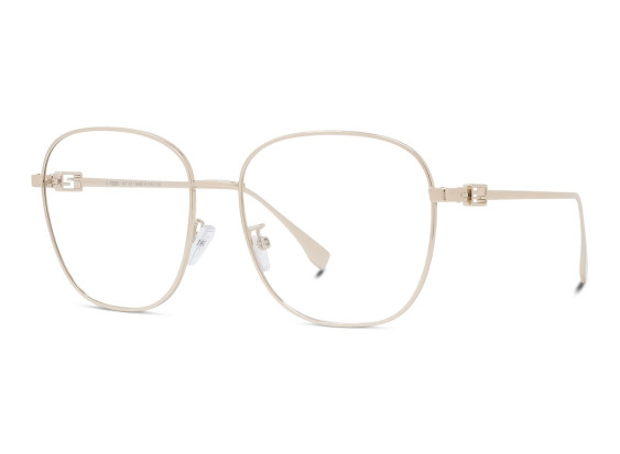 Fendi FE50021U 028 Rose Gold 56mm