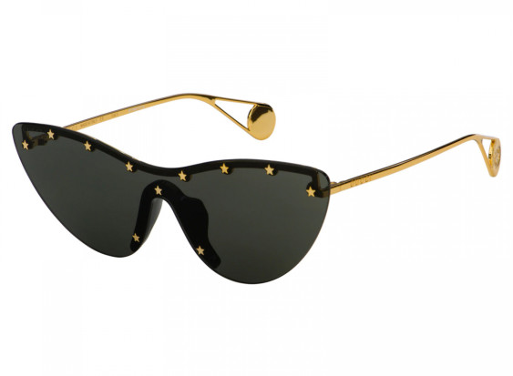 Gucci GG0666S 001 Gold/Grey