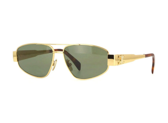 Celine CL40281U 30N Shiny Endura Gold/Green