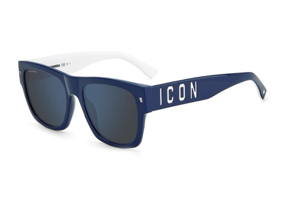 Dsquared2 ICON 0004/S 00JU XT Blue/White/Blue Mirror