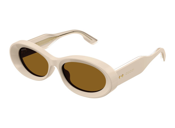 Gucci GG1527S 004 Beige/Rust Brown