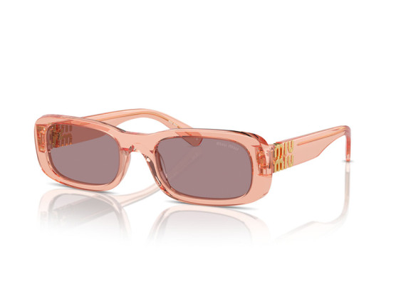 Miu Miu MU08ZS 13T06I Noisette Transparent/Light Purple Brown
