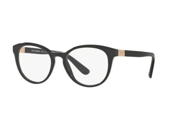 Dolce & Gabbana DG3268 501 Shiny Black 50mm