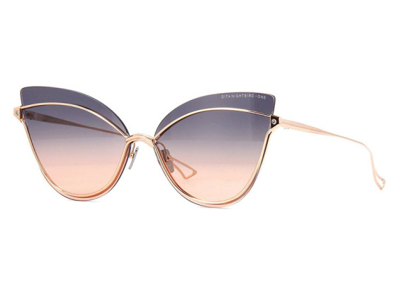Dita NIGHTBIRD-ONE DTS515-02 Rose Gold/Dark Grey to Peach Gradient