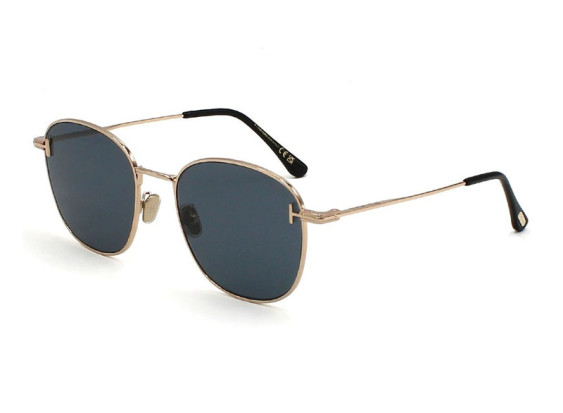 Tom Ford FT1167-K 28A Shiny Rose Gold/Smoke