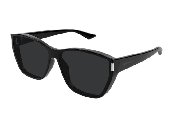 Saint Laurent SL 758 001 Shiny Black/Dark Grey