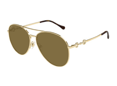 Gucci GG1698S 002 Gold/Brown