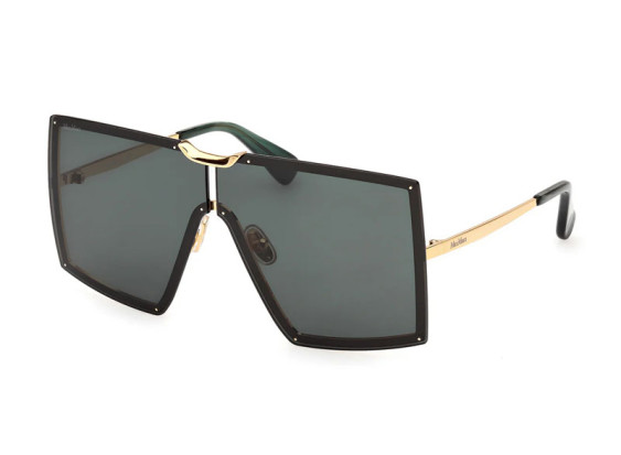 Max Mara MM0117 30N Shiny Deep Gold/Green