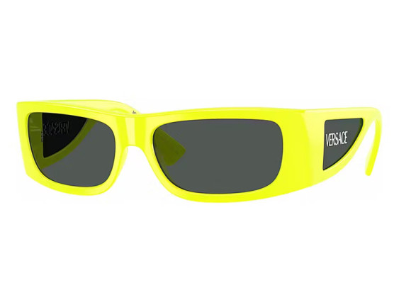 Versace VE4482 544987 Fluorescent Yellow/Dark Grey