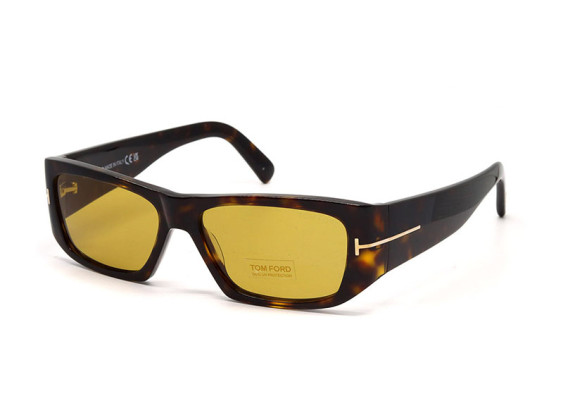 Tom Ford FT0986 52E Shiny Dark Havana/Brown