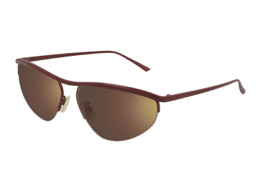 Bottega Veneta BV1091S 004 Burgundy/Red Mirror