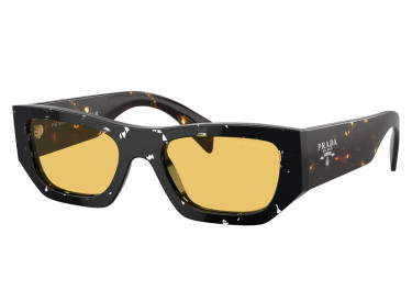Prada PRA01S 15O10C Havana Black Transparent/Yellow