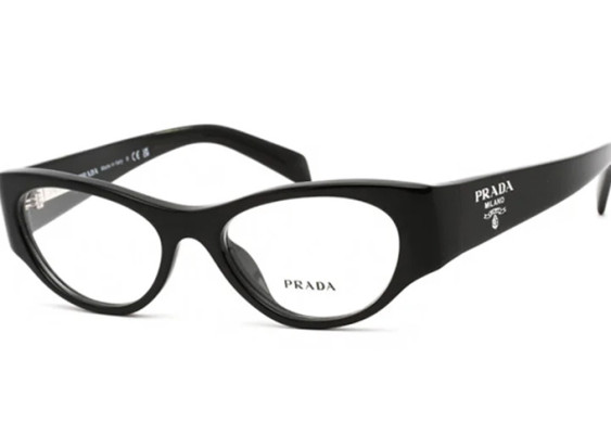 Prada PR06ZV 1AB1O1 Black 50mm