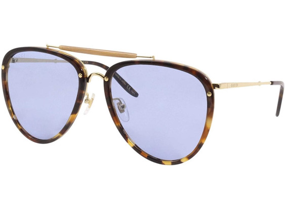 Gucci GG0672S 004 Havana/Blue