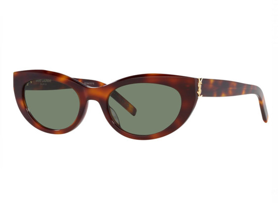 Saint Laurent SLM115 003 Havana/Green