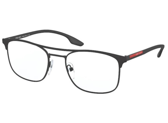 Prada Sport PS50NV 4891O1 Matte Black 52mm
