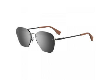 Fendi FFM0057/S 807T4 Black/Silver Mirror