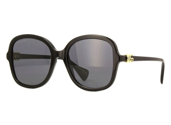 Gucci GG1178S 001 Black/Grey Polarized