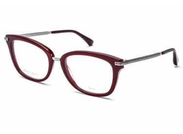 Jimmy Choo JC218 0LHF 00 Opal Burgundy 52mm