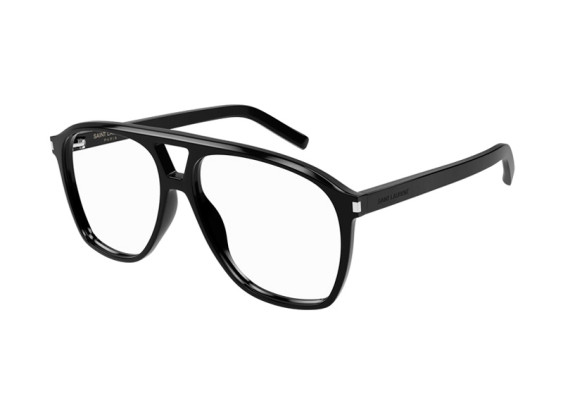 Saint Laurent SL596 DUNE OPT 001 Shiny Black 58mm