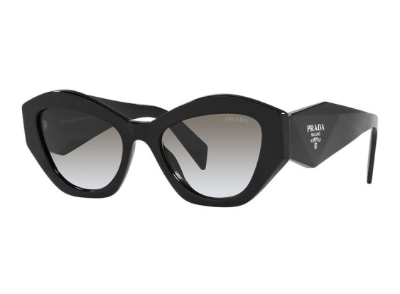 Prada PR07YSF 1AB0A7 Black/Grey Gradient