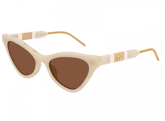 Gucci GG0597S 005 Beige/Brown