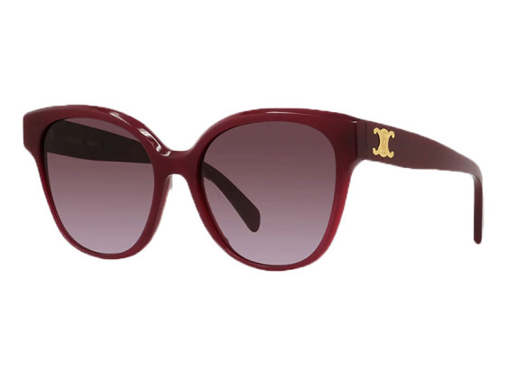 Celine CL40204F 69T Shiny Bordeaux/Bordeaux Polarized