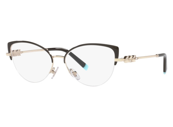 Tiffany & Co. TF1145B 6172 Brown on Pale Gold 54mm