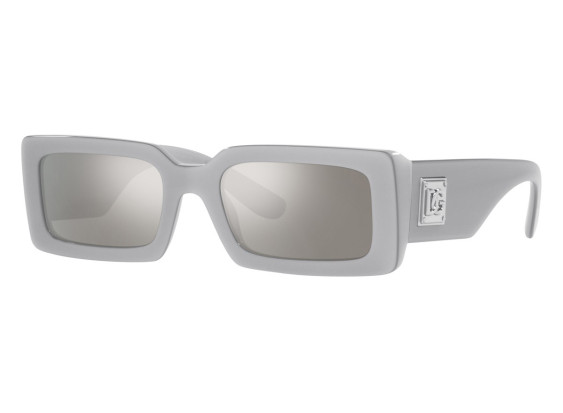 Dolce & Gabbana DG4416 33736G Metallic Grey/Light Grey Mirror Silver
