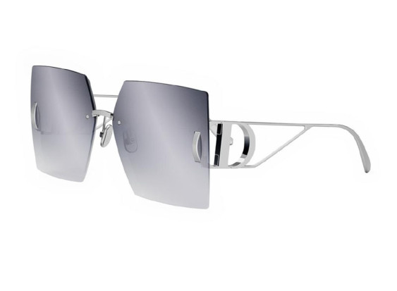 Dior 30MONTAIGNE S7U F0A6 Shiny Palladium/Grey Gradient Mirror