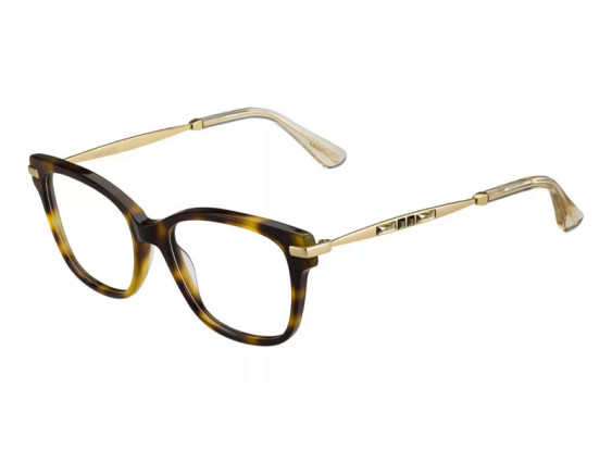 Jimmy Choo JC181 014B Havana/Rose Gold 53mm