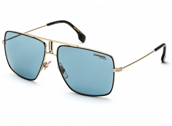 Carrera 1006/S LKS2Y Gold/Light Blue Mirror