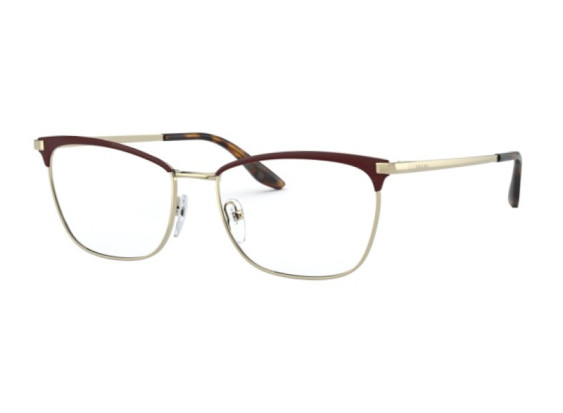 Prada PR57WV 09B1O1 Bordeaux/Pale Gold 55mm