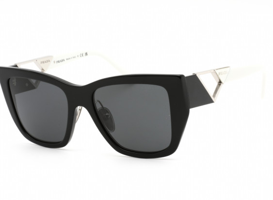 Prada PR21YS 1AB5S0 Black/Dark Grey