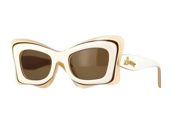 Loewe LW40140U 25E Shiny Ivory/Brown/Brown