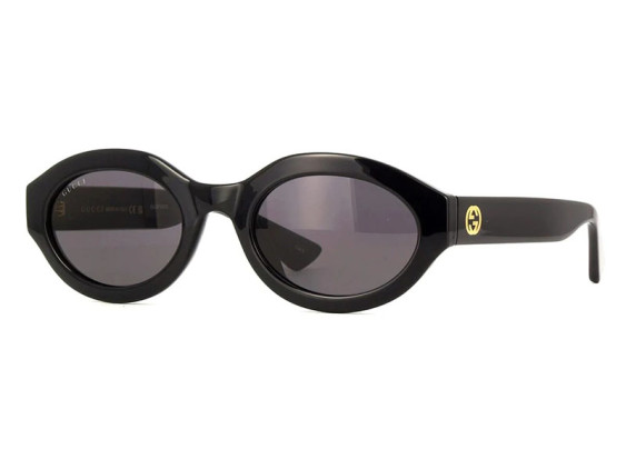 Gucci GG1579S 001 Shiny Black/Grey