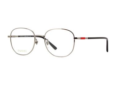 Gucci GG1352O 001 Shiny Ruthenium/Black 53mm