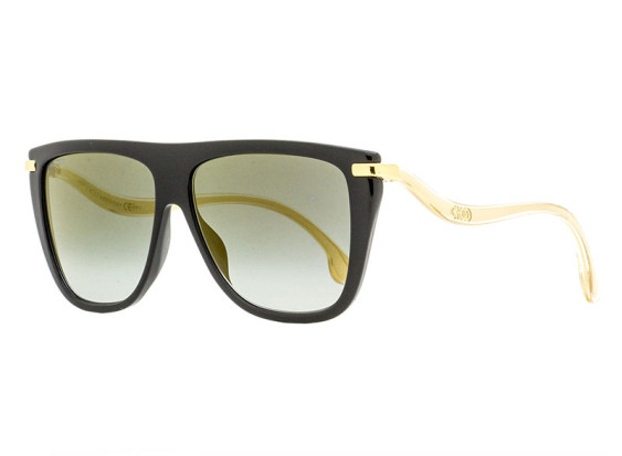 Jimmy Choo SUVI/S 807/FQ Black/Gold/Grey Gradient