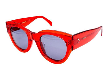 Celine CL40008F 66V Transparent Red/Blue