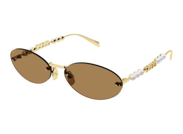 Gucci GG1922S 003 Endura Gold with White Pearl/Brown