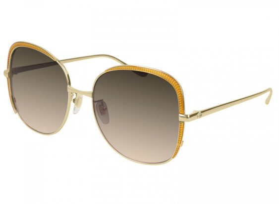 Gucci GG0400S 002 Gold/Yellow/Brown