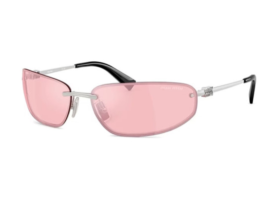 Miu Miu MUA50S 1BC70J Silver/Pink Mirror