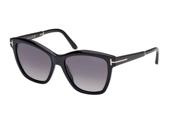 Tom Ford FT1087 01D Shiny Black/Smoke Polarized