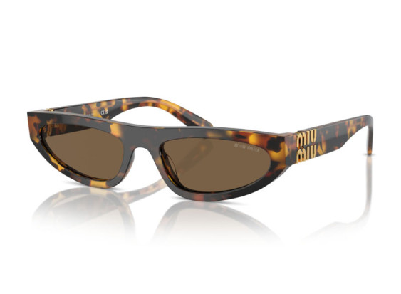 Miu Miu MU07ZS VAU06B Honey Havana/Dark Brown