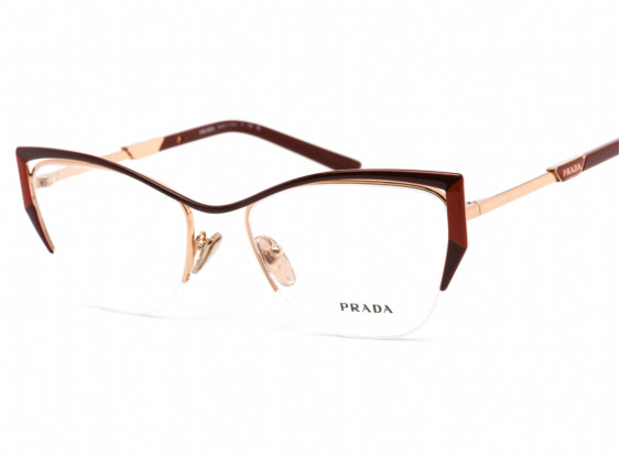 Prada PR63YV 13A1O1 Red/Fire/Rose Gold 54mm