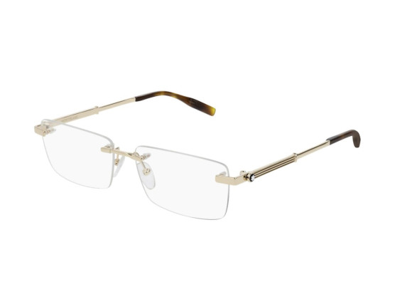 Montblanc MB0030O 002 Light Gold