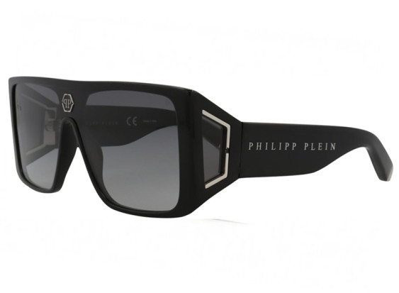 Philipp Plein SPP014V 0700 Shiny Black / Grey Gradient